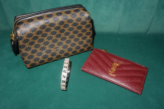 FENDI Sterling Silver medium Bangle Bracelet