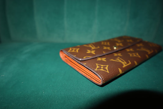 Louis Vuitton Monogram Canvas Sarah Long Wallet Pre-Loved