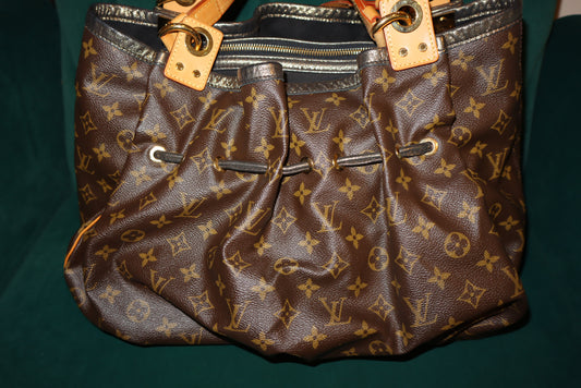 Louis Vuitton Canvas Monogram Irene Shopper Bag Brown