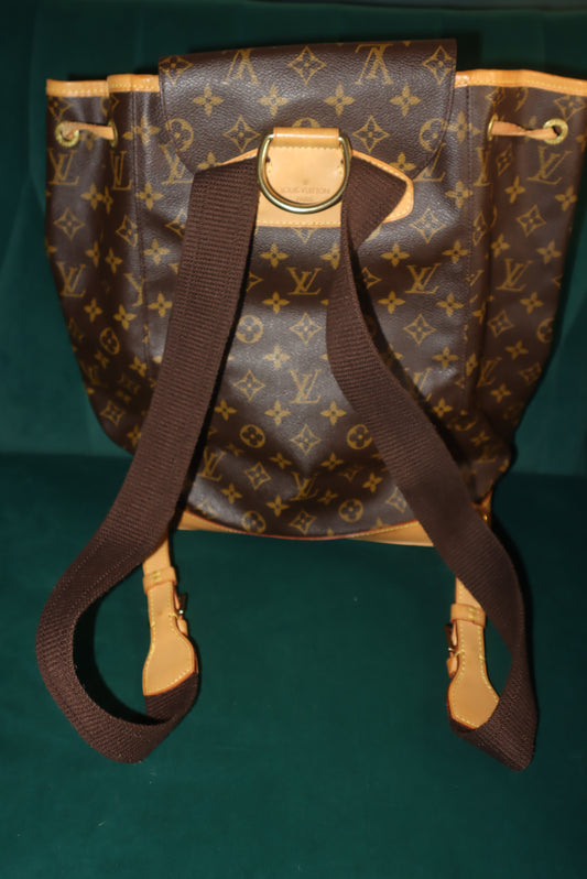 Louis Vuitton Montsouris GM Backpack In Monogram (Discontinued Model) 97