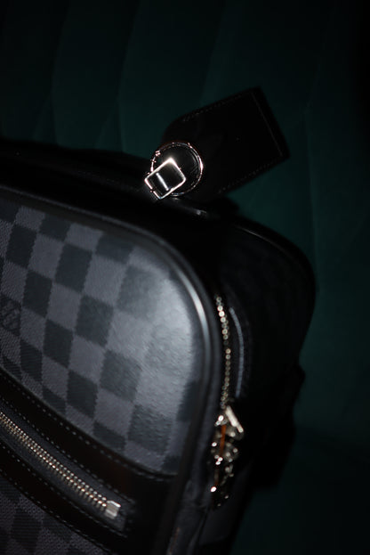 Louis Vuitton's Pégase 55 carry-on in Navy Blue Damier Ebene