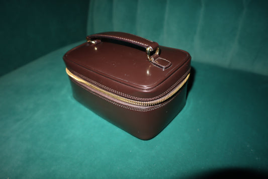 GUCCI Bamboo Vanity Cosmetic Pouch Pre-Owned