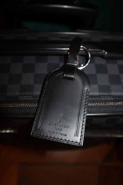 Louis Vuitton's Pégase 55 carry-on in Navy Blue Damier Ebene