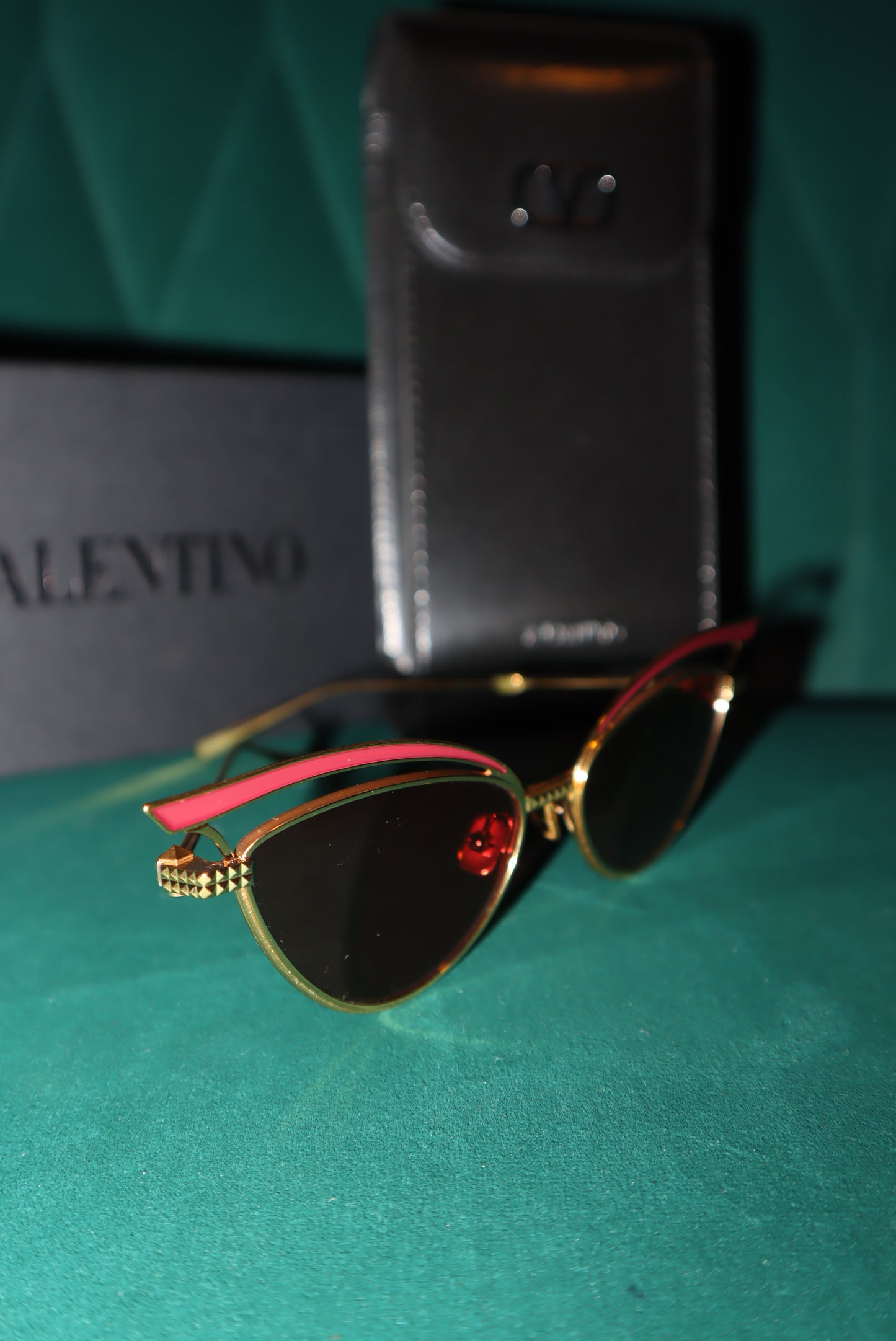 Titanium Valentino sunglasses