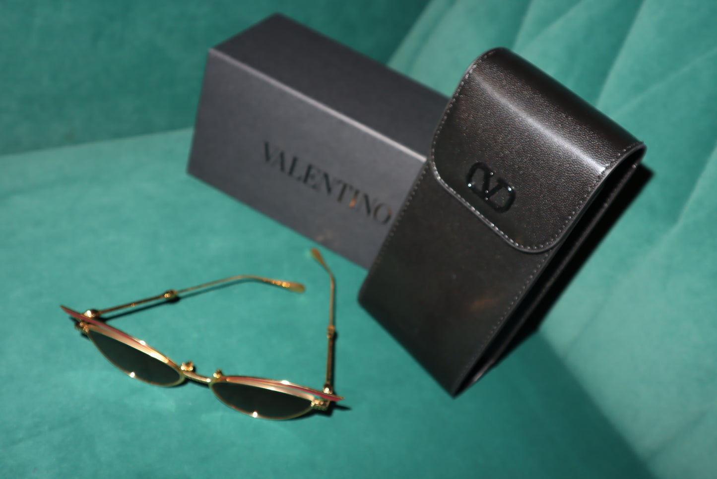 Titanium Valentino sunglasses