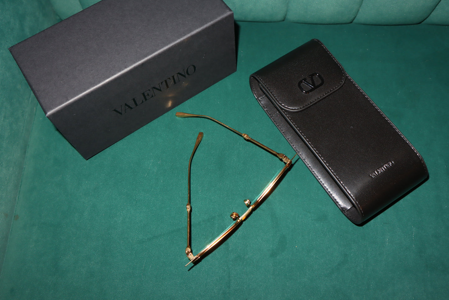 Titanium Valentino sunglasses