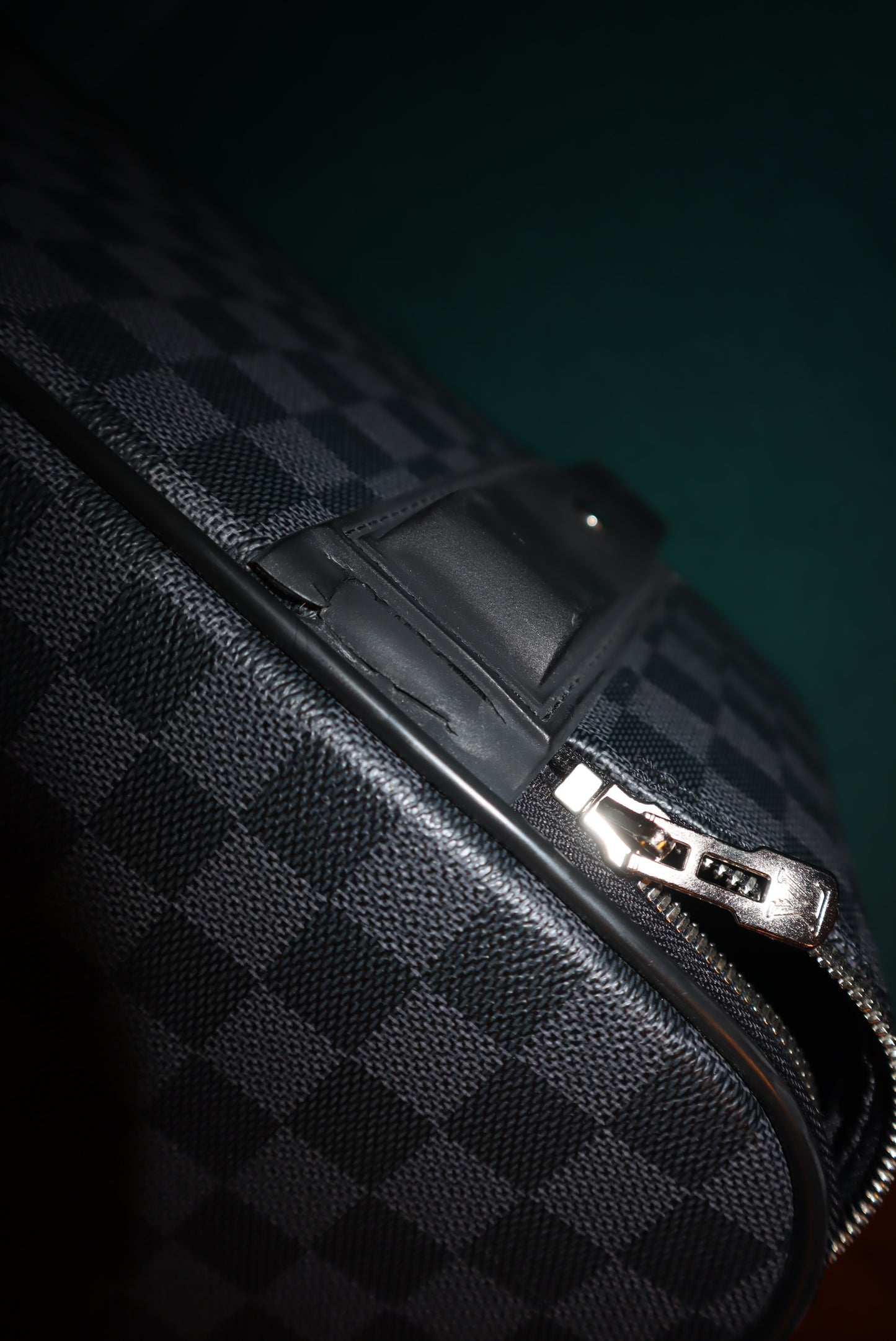 Louis Vuitton's Pégase 55 carry-on in Navy Blue Damier Ebene
