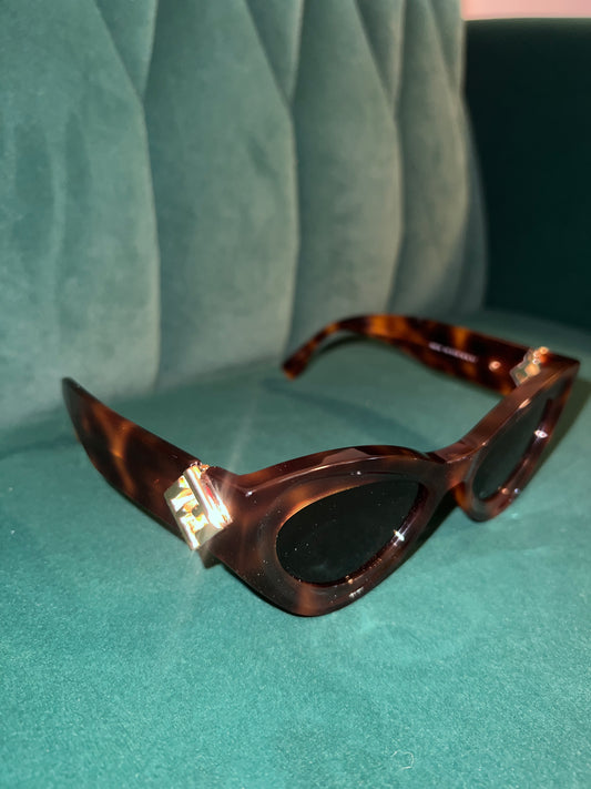 Fendi leopard print cat eyes