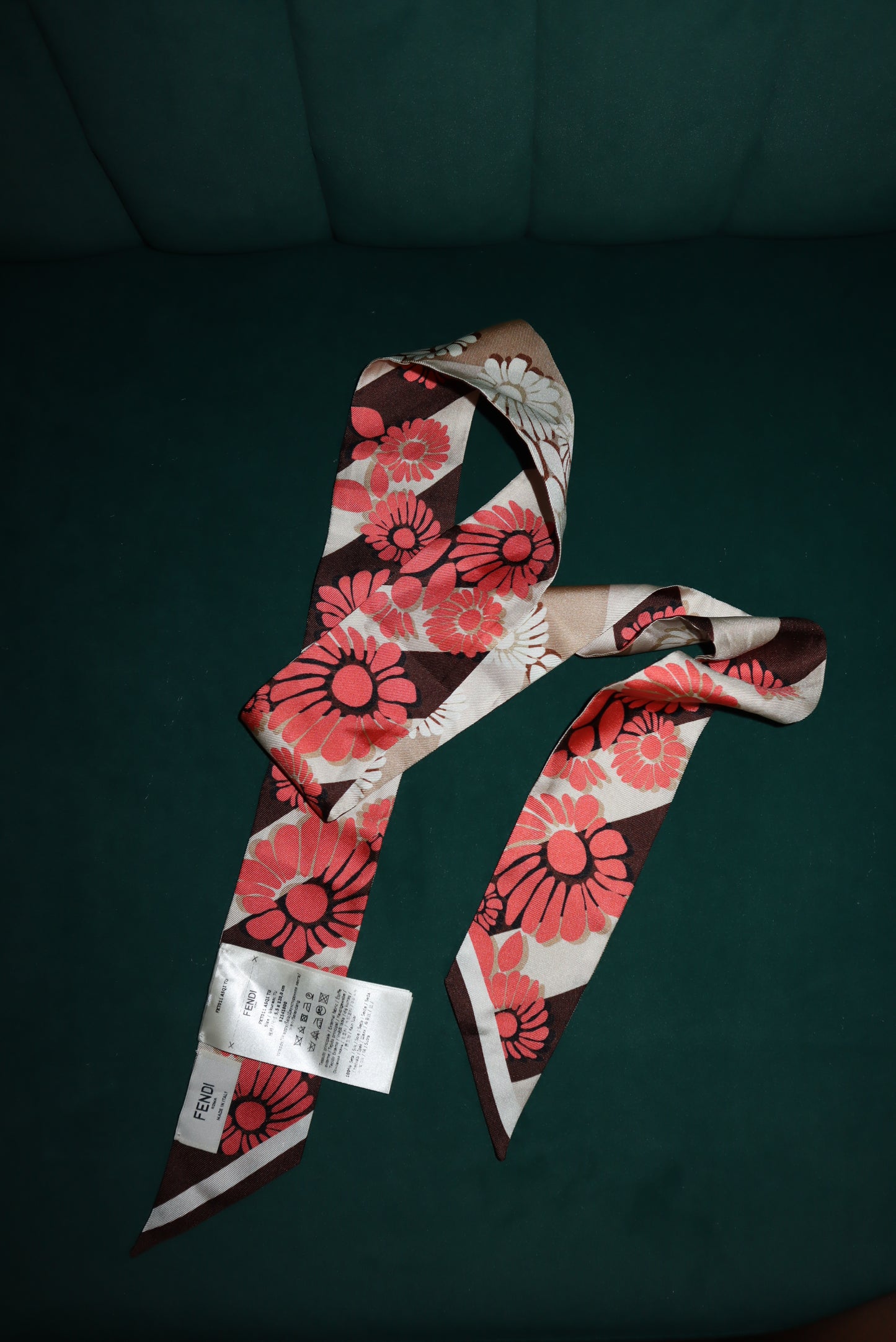 FENDI Silk Twilly NWT