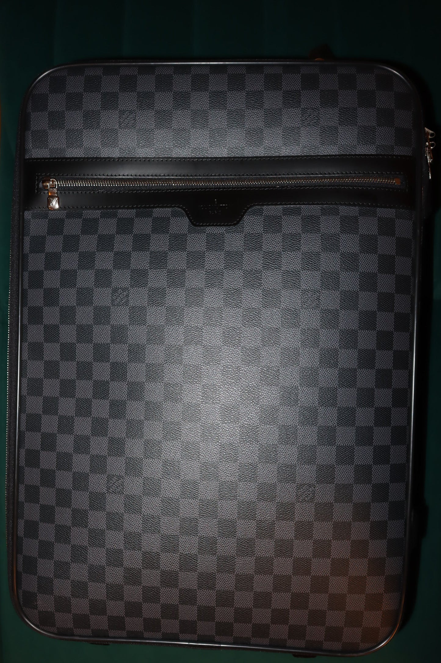 Louis Vuitton's Pégase 55 carry-on in Navy Blue Damier Ebene
