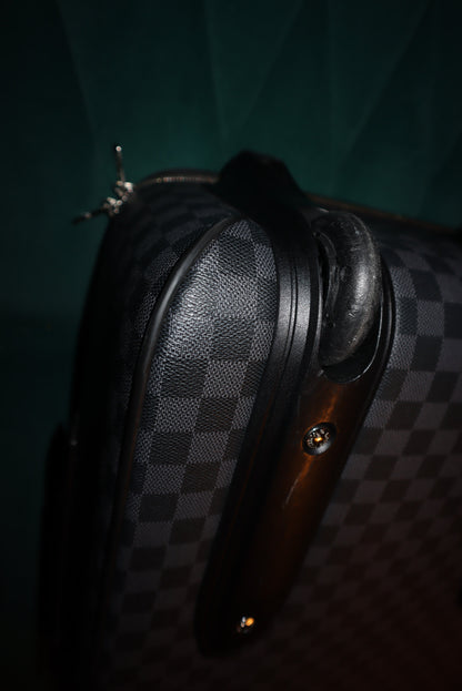 Louis Vuitton's Pégase 55 carry-on in Navy Blue Damier Ebene