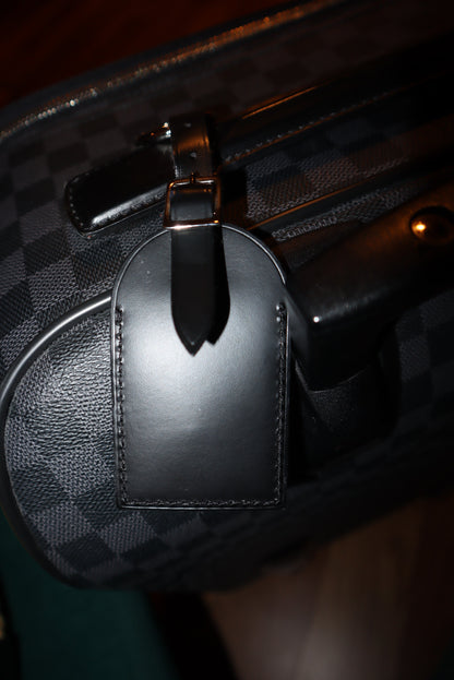 Louis Vuitton's Pégase 55 carry-on in Navy Blue Damier Ebene