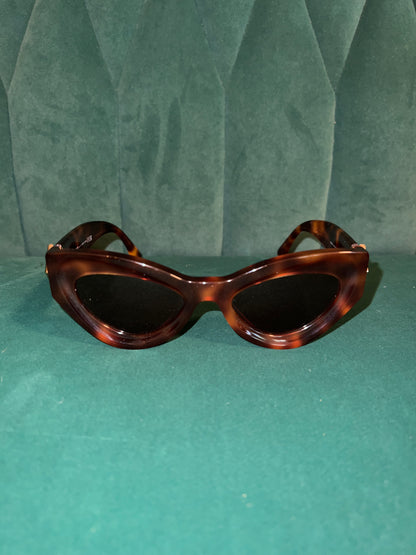Fendi leopard print cat eyes