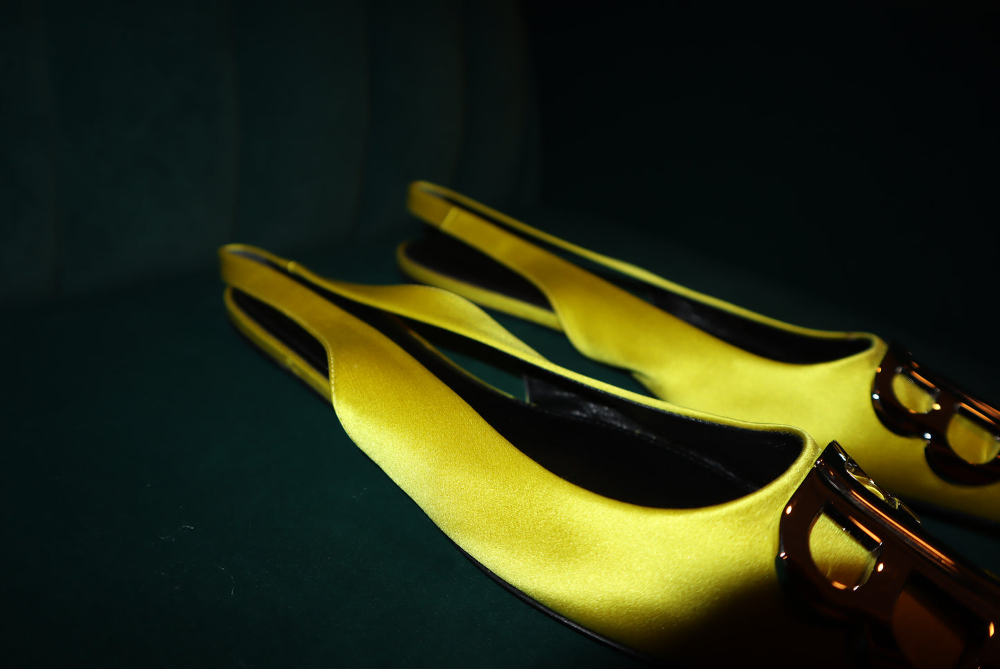 Balenciaga Silk Ballerina Sling backs