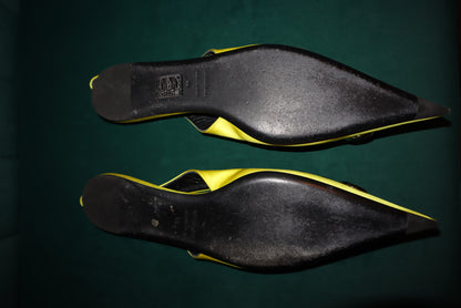 Balenciaga Silk Ballerina Sling backs