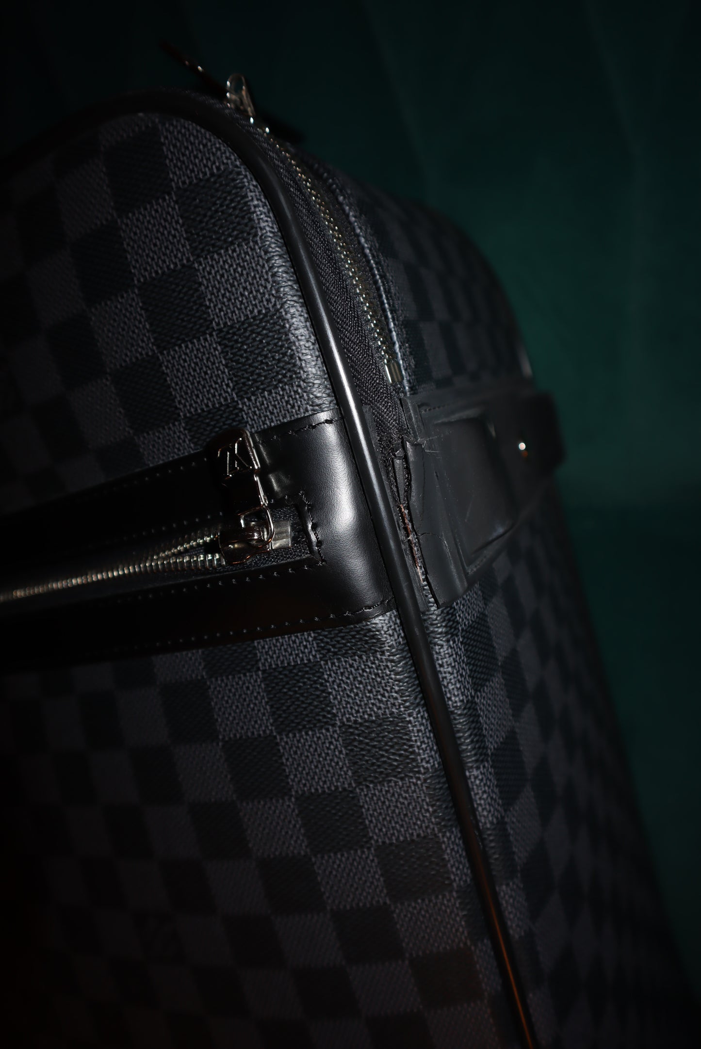 Louis Vuitton's Pégase 55 carry-on in Navy Blue Damier Ebene