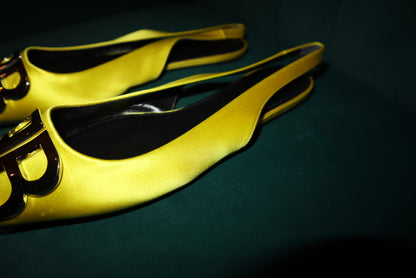 Balenciaga Silk Ballerina Sling backs