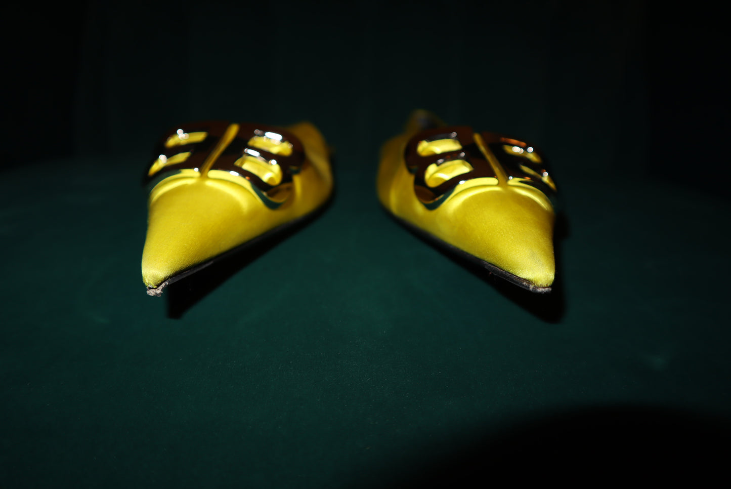 Balenciaga Silk Ballerina Sling backs