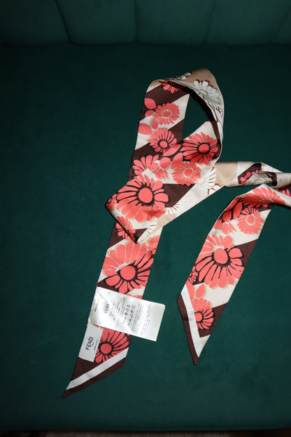 FENDI Silk Twilly NWT