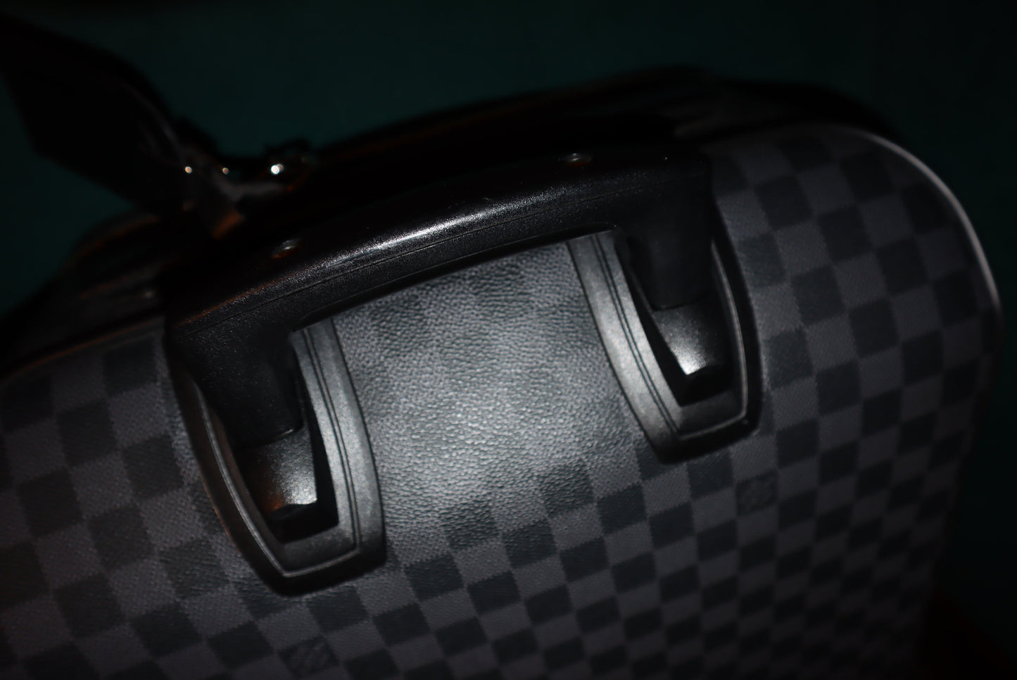 Louis Vuitton's Pégase 55 carry-on in Navy Blue Damier Ebene