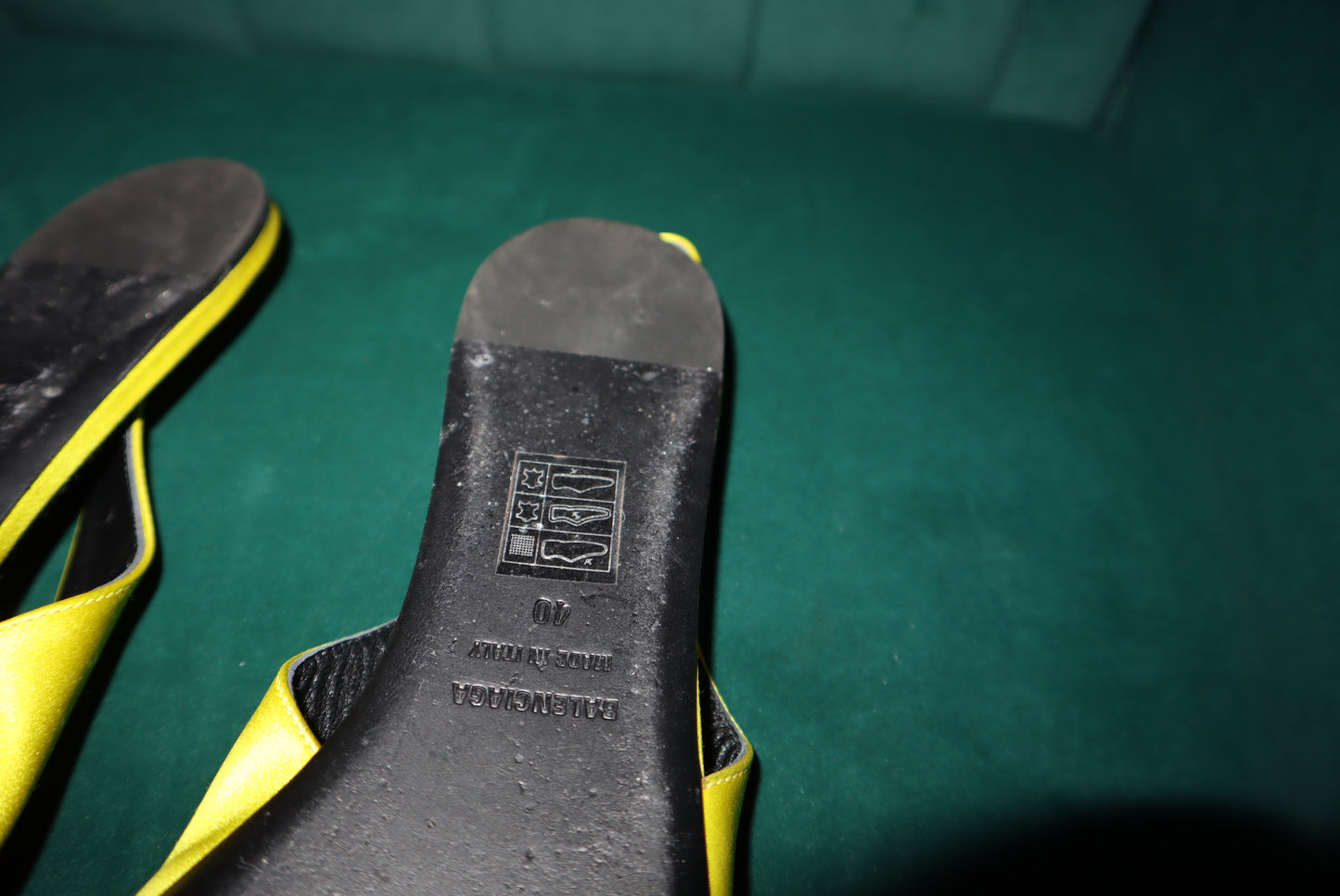 Balenciaga Silk Ballerina Sling backs