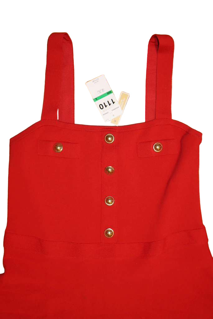 Michael Kors Crimson Red Sexy Dress XL