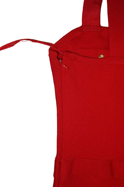 Michael Kors Crimson Red Sexy Dress XL