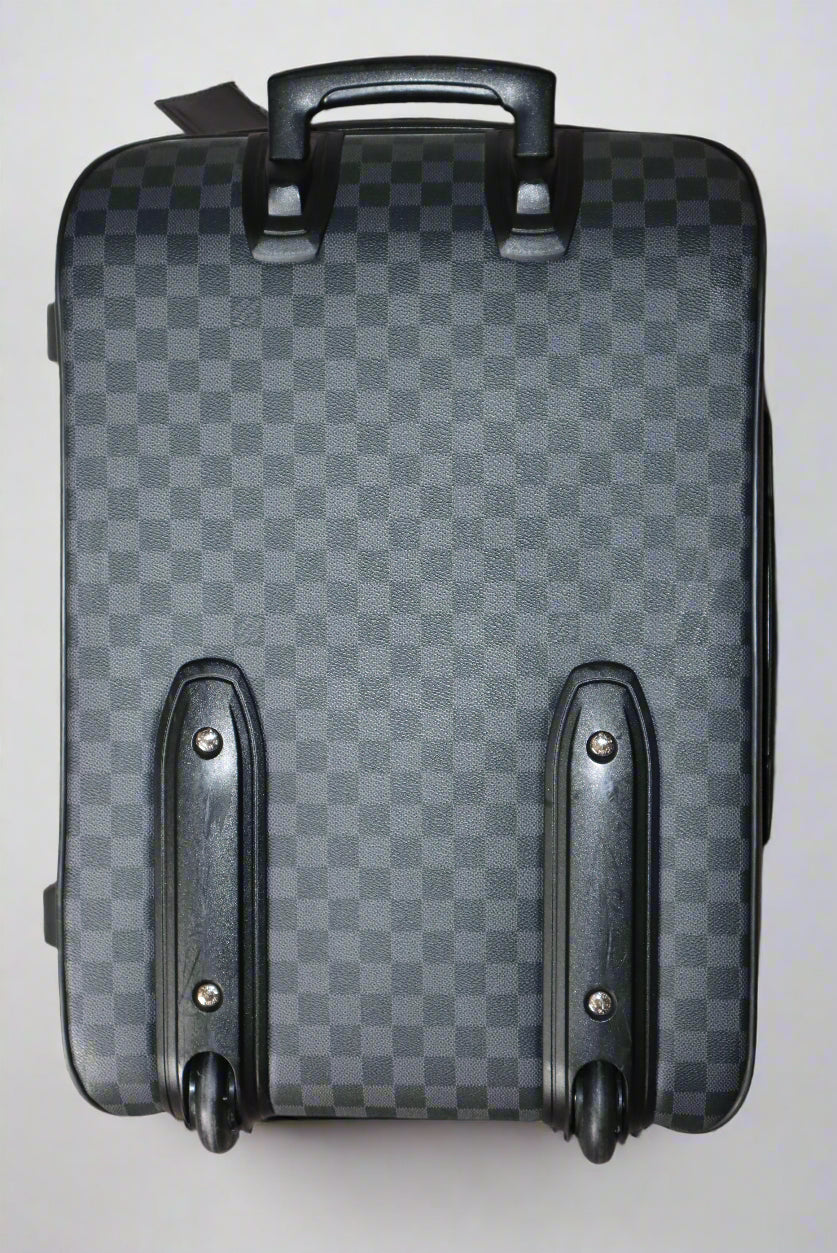 Louis Vuitton's Pégase 55 carry-on in Navy Blue Damier Ebene