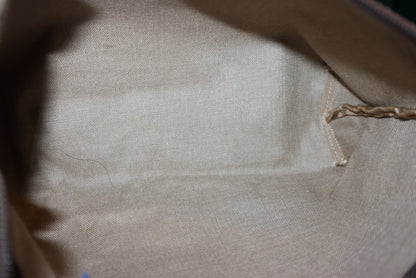 Gucci GG Supreme Beige Large pouch Pre-Loved