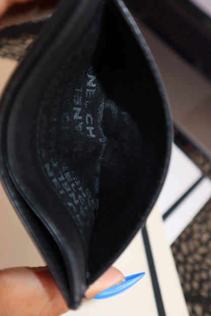 Chanel Lambskin Black Card Holder