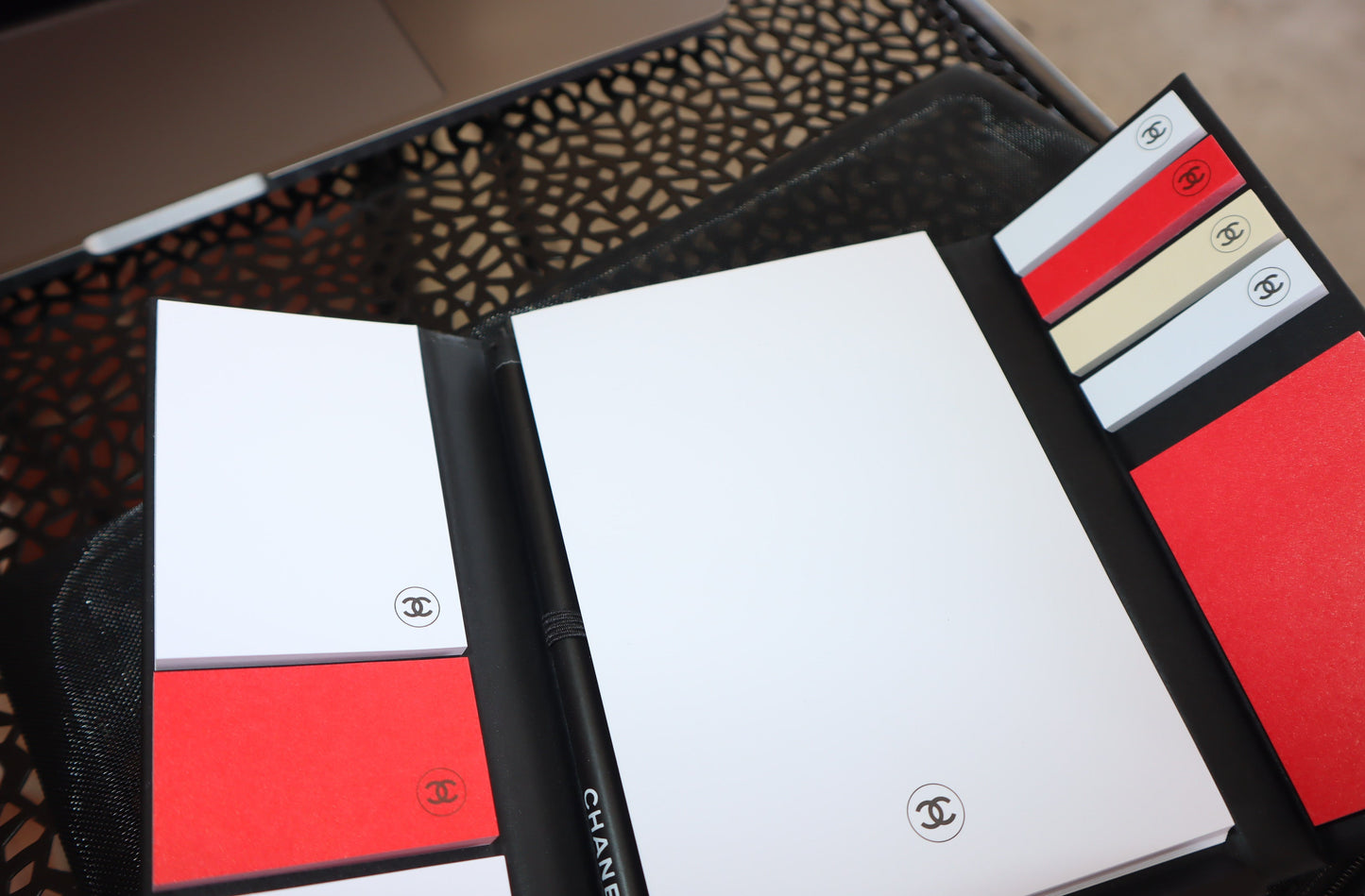 Chanel Notebook Sticky Notes NEW