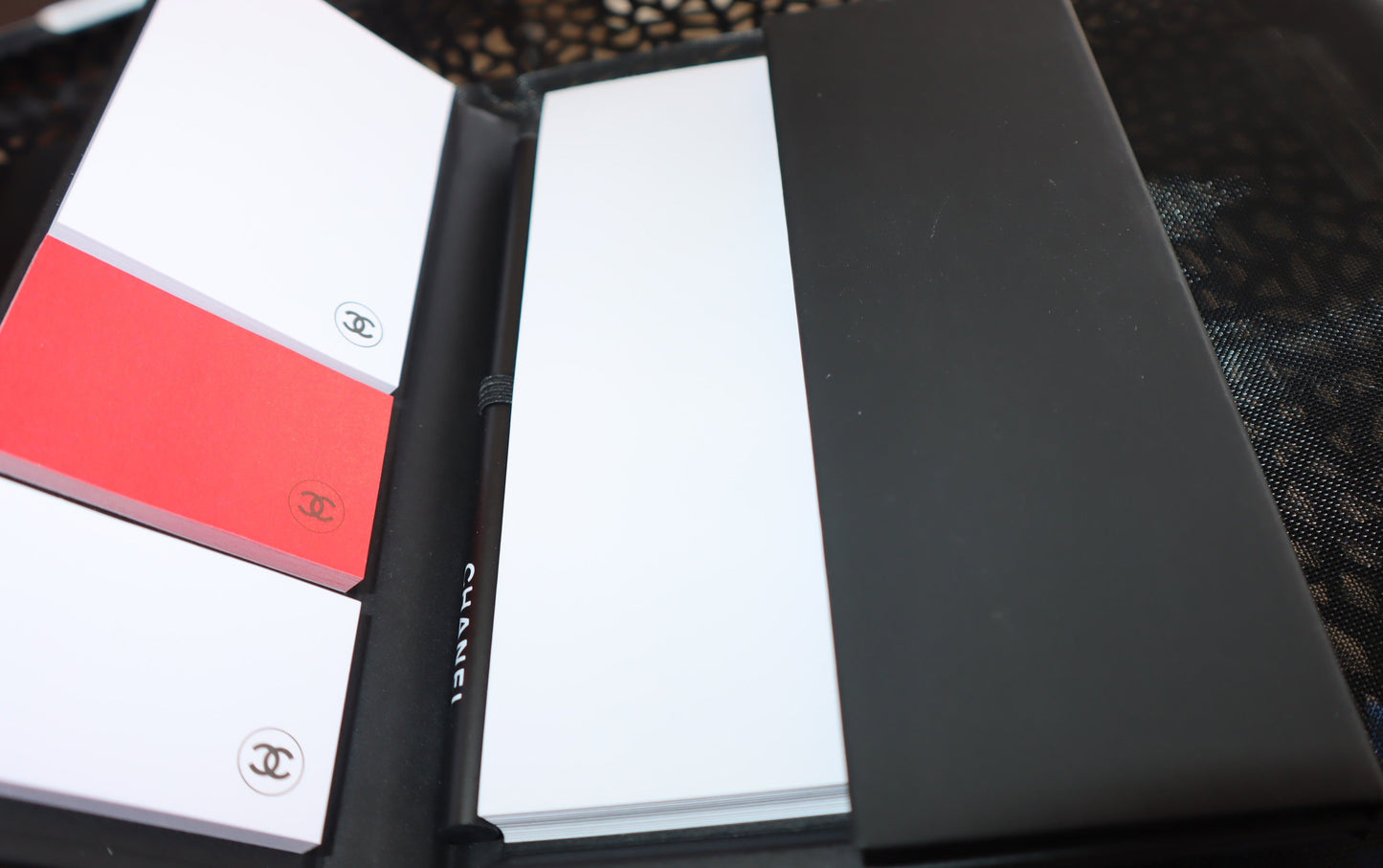 Chanel Notebook Sticky Notes NEW